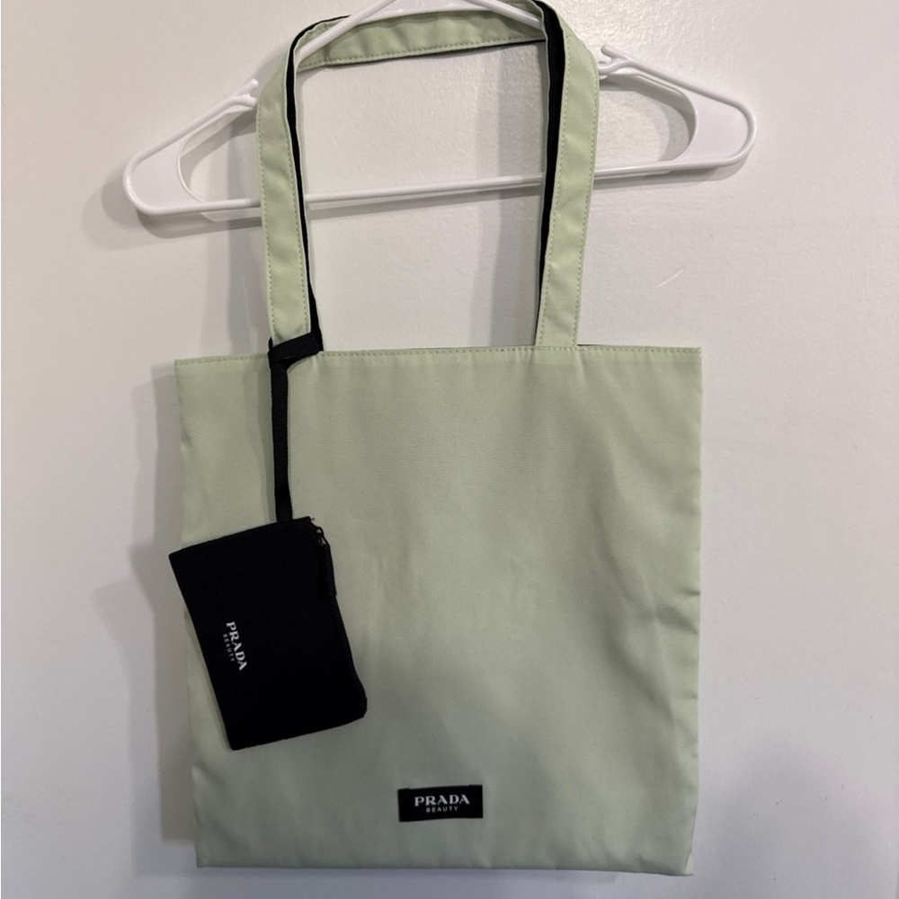 Prada Beauty tote bag with coin purse